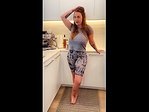 Ava Nicks Onlyfans Premium Video, Big Boobs Ava Fucking By BF In Kitchen