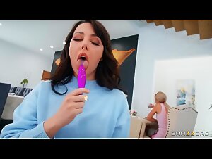 Husband Gives Surprise Dildo To Wife In Restaurant, Wife Uses It Infront Of Other Customers - Whitney Wright
