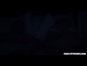 Scared Step Daughter Came To Sleep With Step Father And Mom, Step-Father showed His Big Cock And Fucked While Her Mom Sleeping Beside, Alyce Anderson
